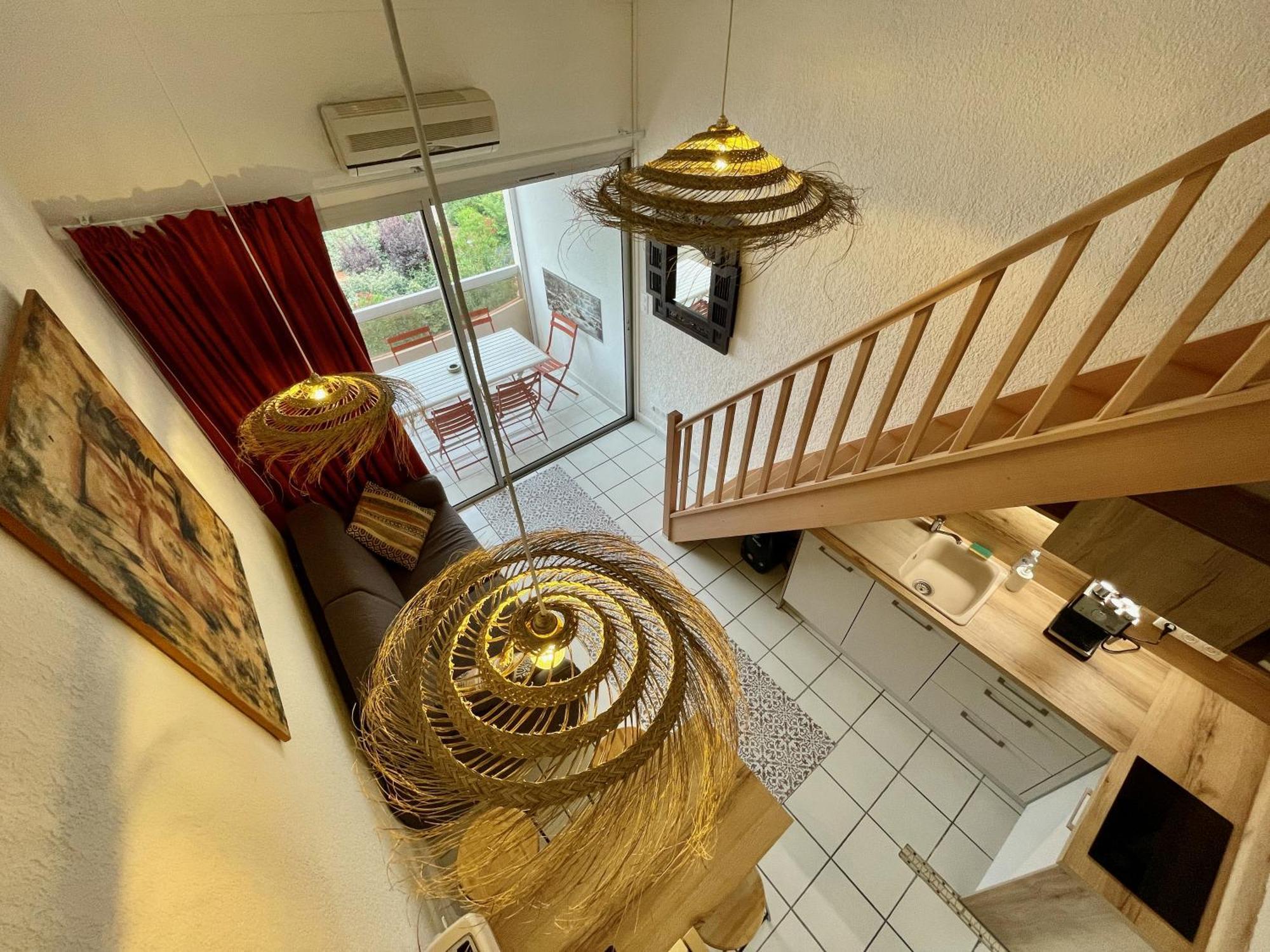 Golfes Clairs - Duplex Climatise - Wifi Appartement Argelès-sur-Mer Buitenkant foto