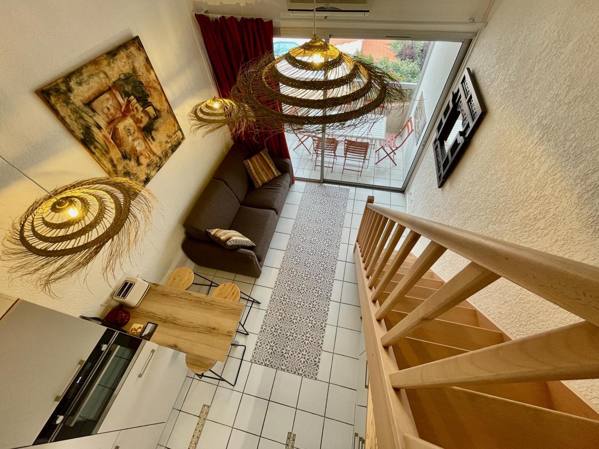Golfes Clairs - Duplex Climatise - Wifi Appartement Argelès-sur-Mer Buitenkant foto